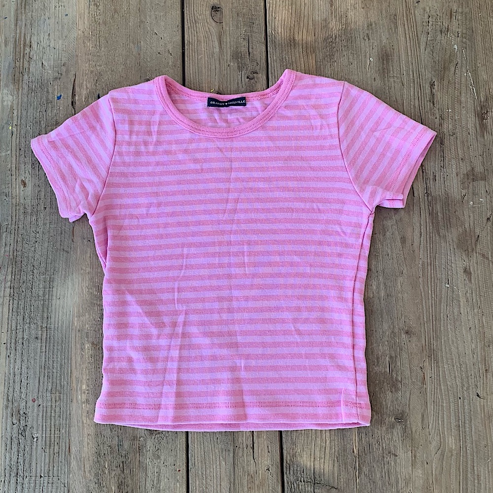 Brandy🤍Melville STRIPED TEE
